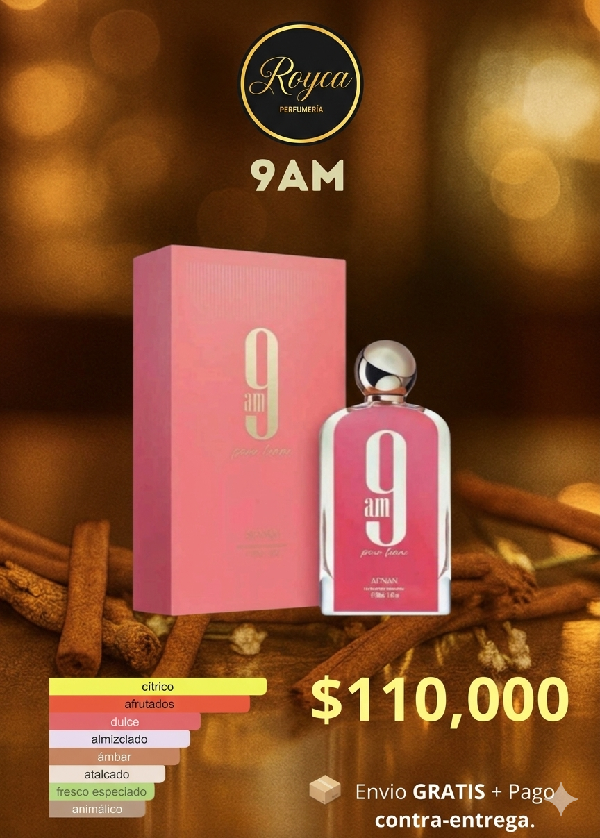 9AM Pour Femme  100ml
